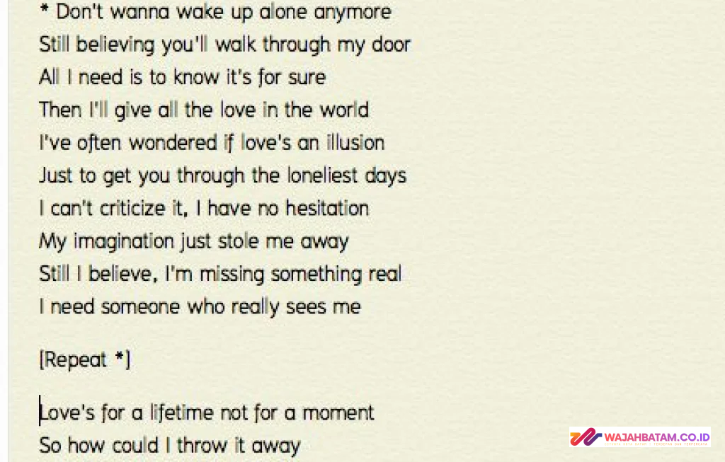 Lirik All The Love In The World