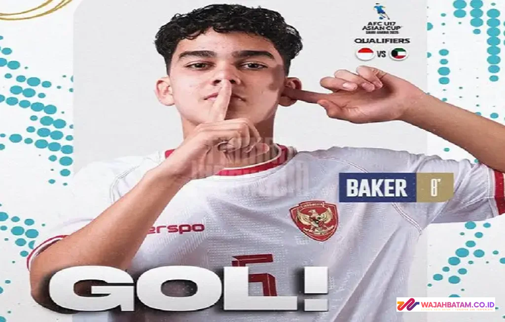 Mathew Baker bek Timnas U-17