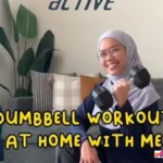 rutinitas dumbbell kaki kencang
