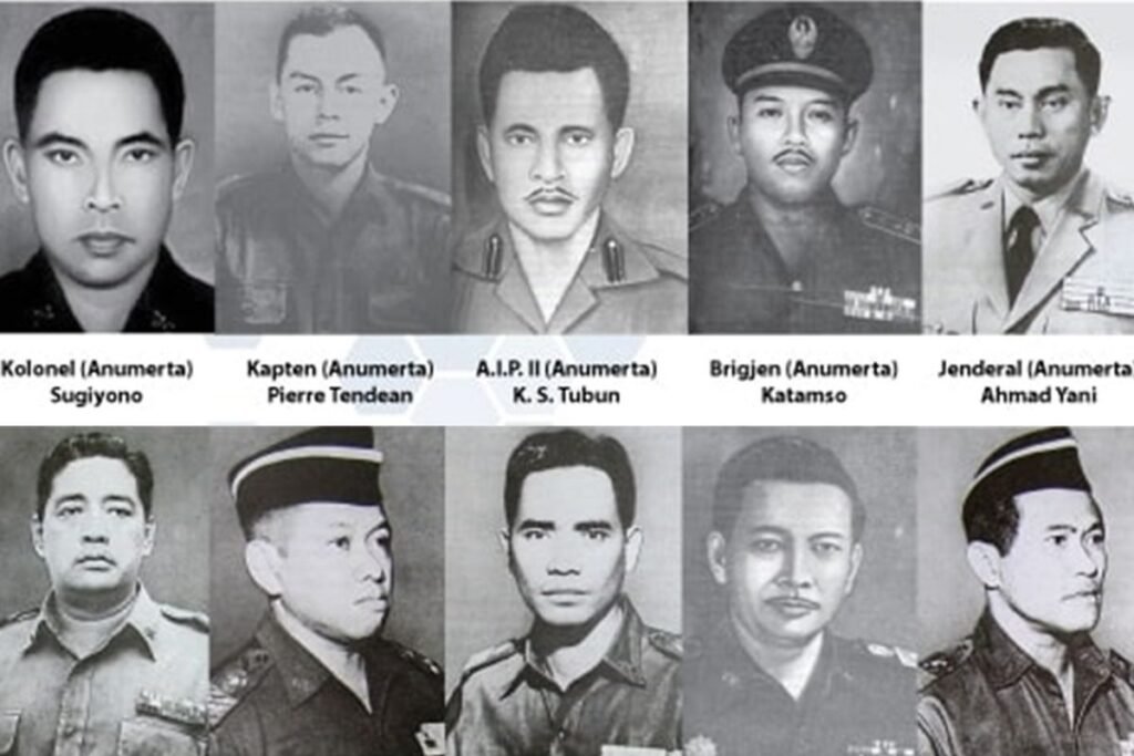 Pahlawan Revolusi Indonesia, Sepuluh Sosok yang Gugur dalam Gejolak 1965